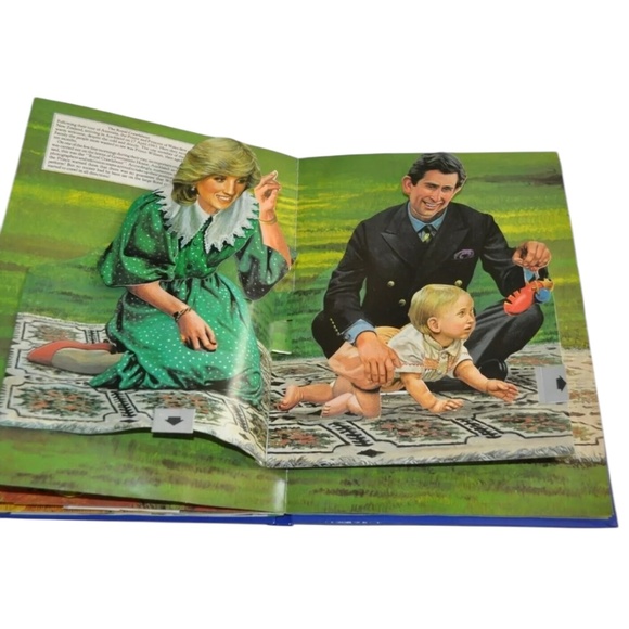The Royal Family (Princess Diana) Pop-Up Book by Patrick Montague Smith 1984 - Picture 6 of 8